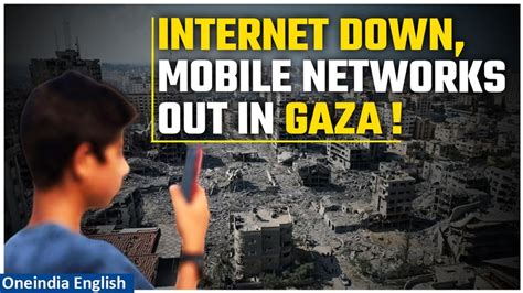 Internet, phone networks collapse in Gaza, threatening to worsen humanitarian crisis